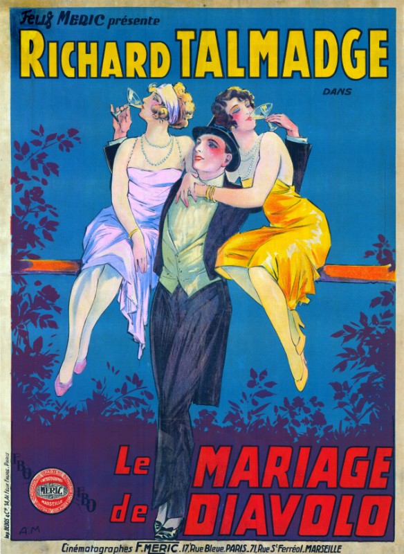 Repro 30x40cm - MARIAGE DE DIAVOLO (le) - Française