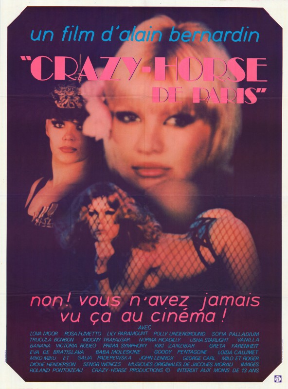 Affiche - CRAZY HORSE DE PARIS - 120x160cm B