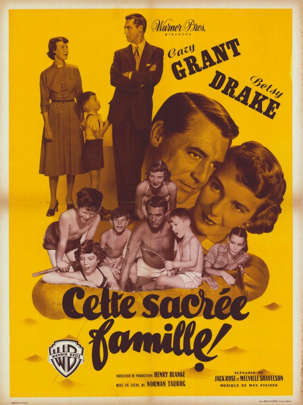 Affiche - CETTE SACREE FAMILLE - 60x80cm