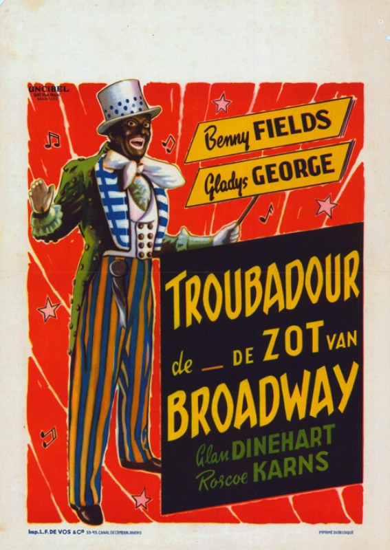 Affiche - TROUBADOUR DE BROADWAY - 30x40cm