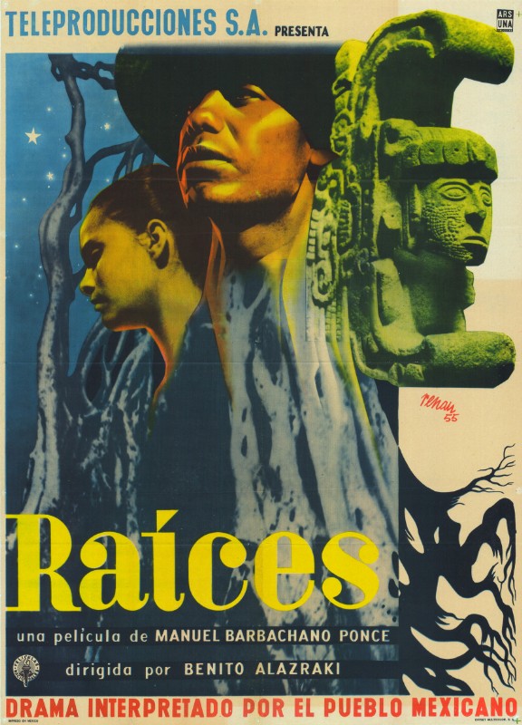 Repro 30x40cm - RACINES - Mexicaine