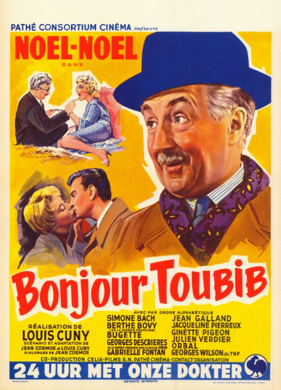 Repro 30x40cm - BONJOUR TOUBIB - Belge