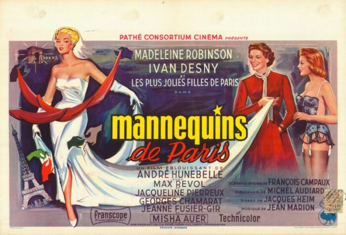 Repro 30x40cm - MANNEQUINS DE PARIS - Belge
