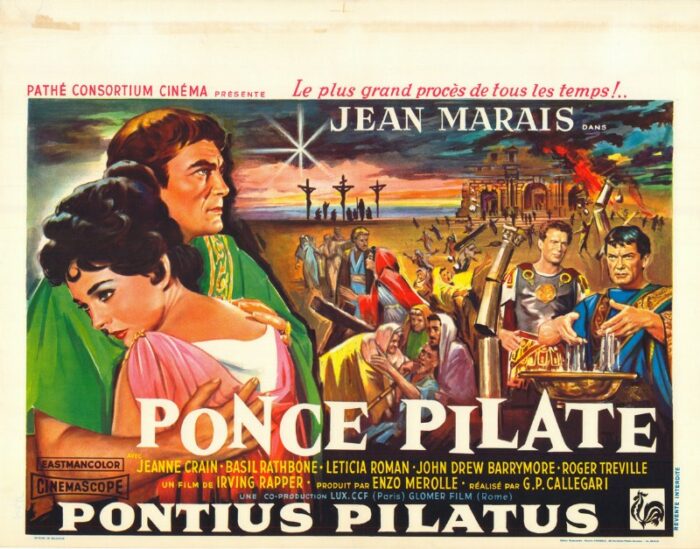 Repro 30x40cm - PONCE PILATE - Belge