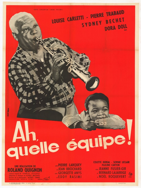 Repro 30x40cm - AH ! QUELLE EQUIPE - Française