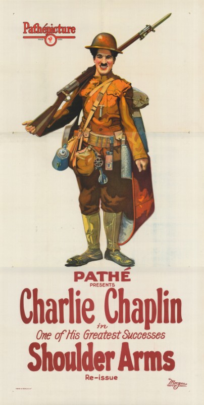 Repro 30x40cm - REVE DE CHARLOT SOLDAT (le) - U.S.
