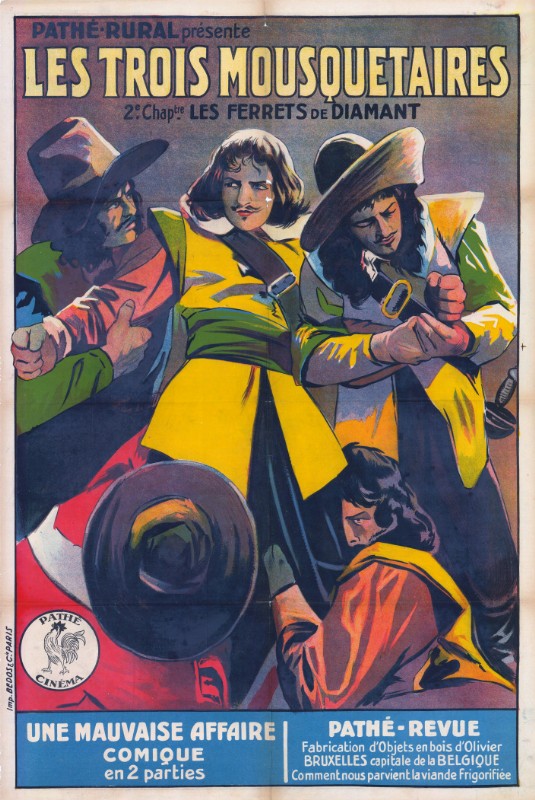 Affiche - TROIS MOUSQUETAIRES (les) - 80x120cm