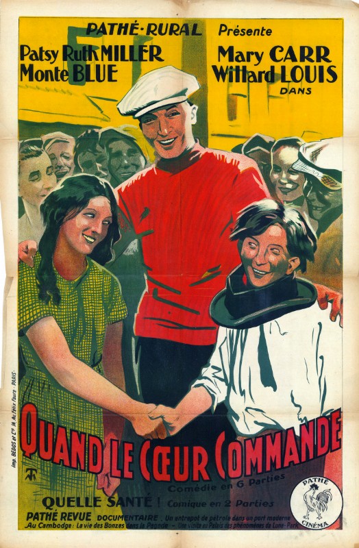 Affiche - QUAND LE COEUR COMMANDE - 80x120cm