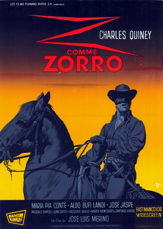 Affiche - Z COMME ZORRO - 60x80cm