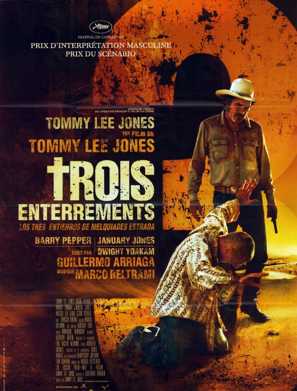 Affiche - TROIS ENTERREMENTS - 120x160cm