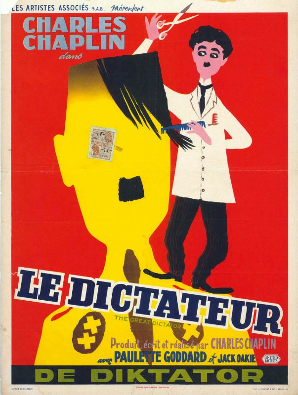 Repro 30x40cm - DICTATEUR (le) - Belge