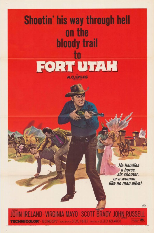 Affiche - FORT UTAH - 70x105cm