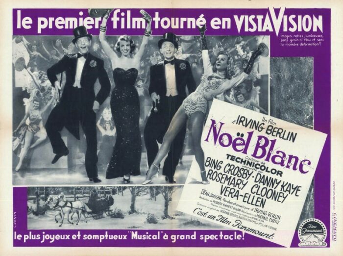 Repro 30x40cm - NOEL BLANC - Française