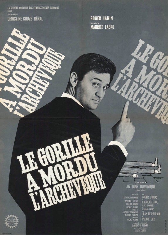 Affiche - GORILLE A MORDU L'ARCHEVEQUE (le) - 60x80cm