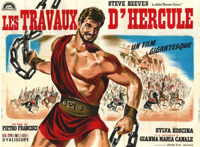 Affiche - TRAVAUX D'HERCULE (les) - 240x320cm