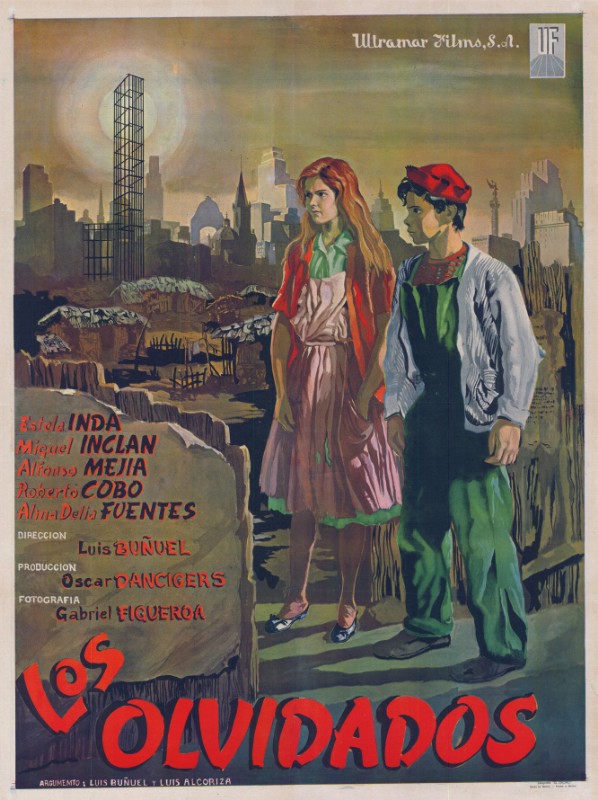 Repro 30x40cm - LOS OLVIDADOS - Mexicaine