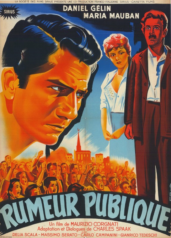 Affiche - RUMEUR PUBLIQUE - 60x80cm