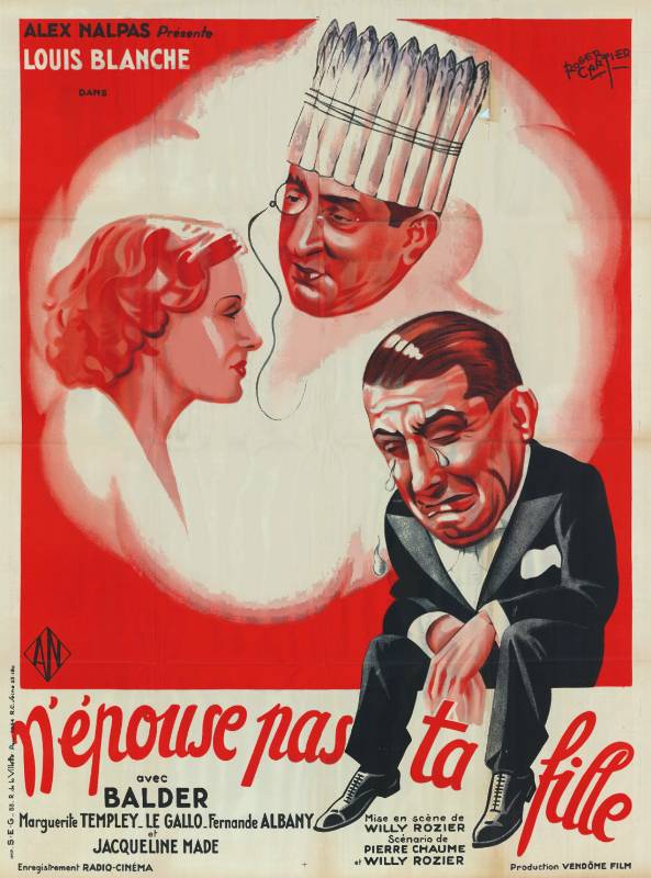 Affiche - N'EPOUSE PAS TA FILLE - 120x160cm