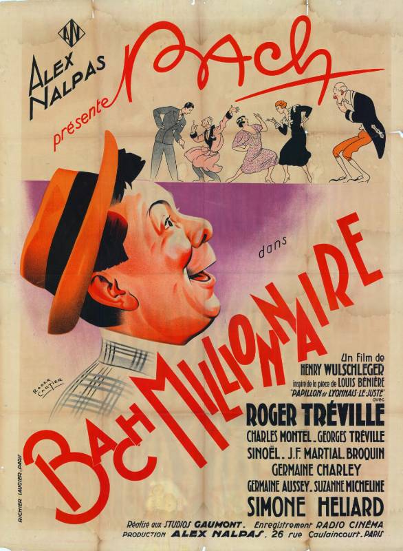 Affiche - BACH MILLIONNAIRE - 120x160cm B