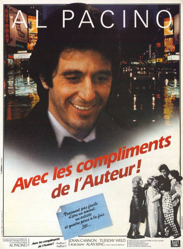 Affiche - AVEC LES COMPLIMENTS DE L'AUTEUR - 40x55cm