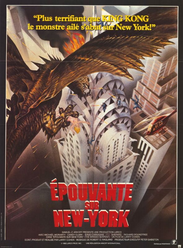 Affiche - EPOUVANTE SUR NEW YORK - 120x160cm