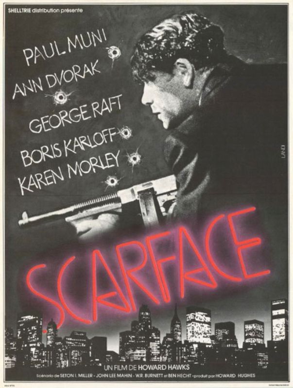 Affiche - SCARFACE - Ressortie 40x55cm