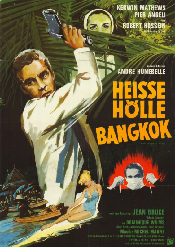 Repro 30x40cm - BANCO A BANGKOK POUR OSS 117 - Allemande