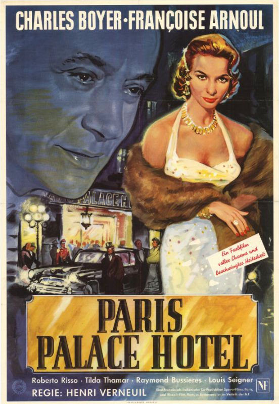 Repro 30x40cm - PARIS PALACE HOTEL - Allemande