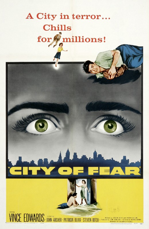Repro 30x40cm - CITY OF FEAR - U.S.