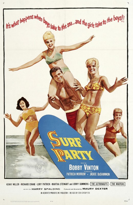 Repro 30x40cm - SURF PARTY - U.S.