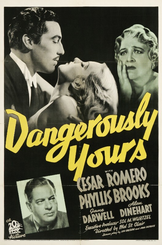 Repro 30x40cm - DANGEROUSLY YOURS - U.S.