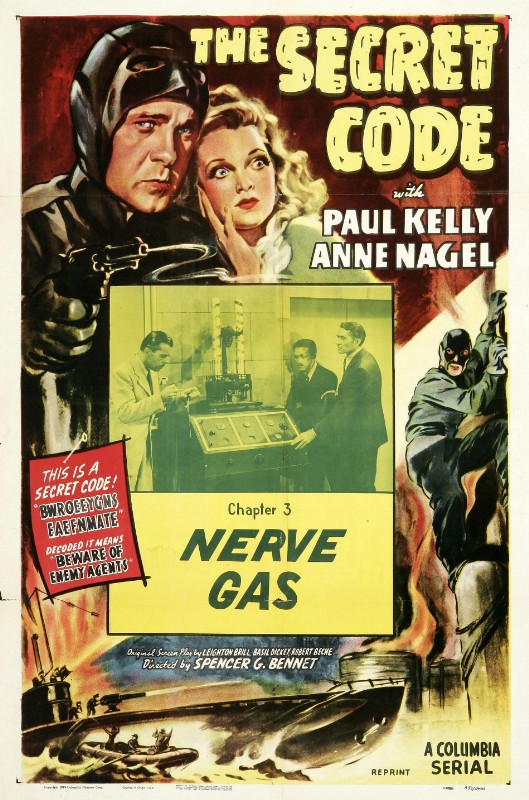 Repro 30x40cm - SECRET CODE (the) - U.S.