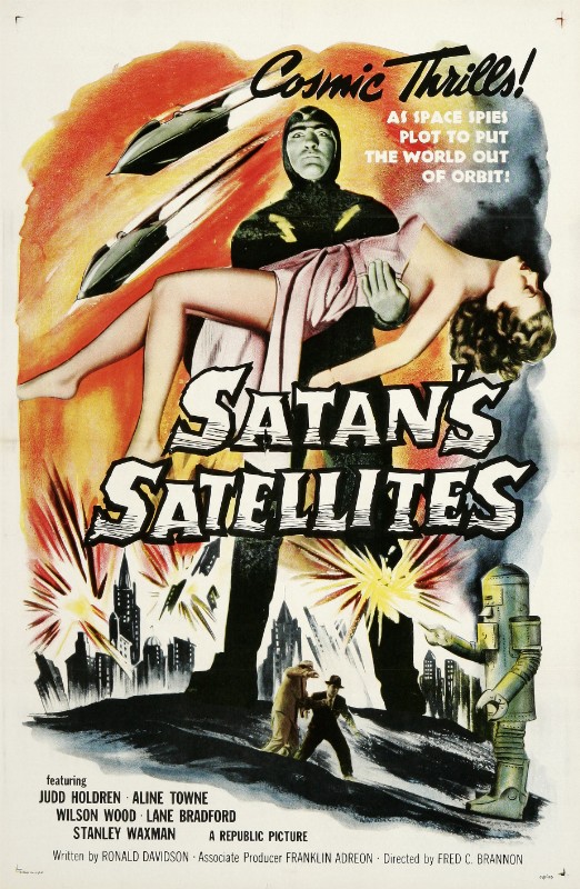 Repro 30x40cm - SATAN'S SATELLITES - U.S.