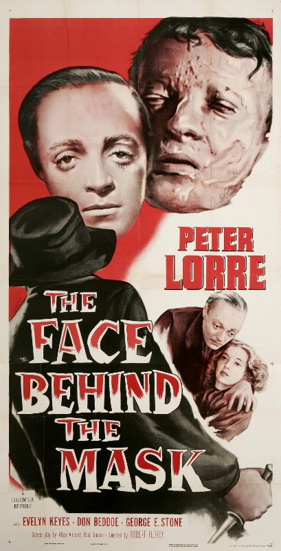 Repro 30x40cm - FACE BEHIND THE MASK (the) - U.S.