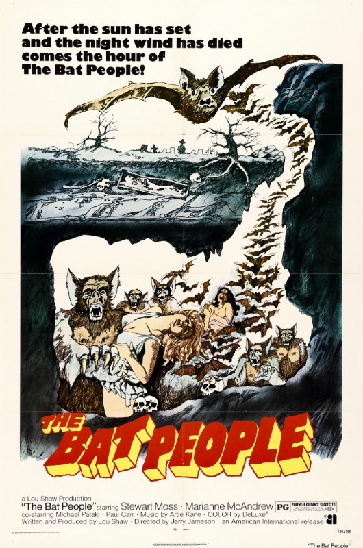 Repro 30x40cm - BAT PEOPLE (the) - U.S.