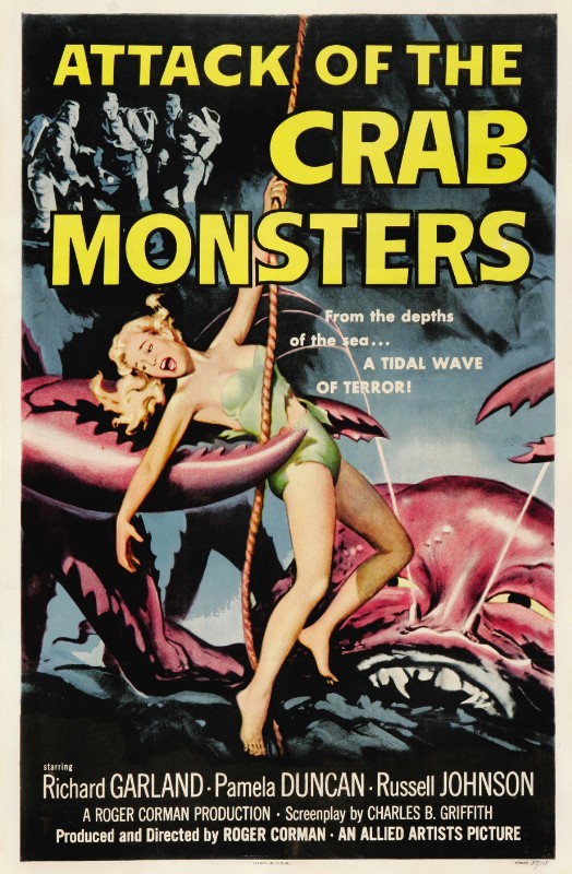 Repro 30x40cm - ATTAQUE DES CRABES GEANTS - U.S.