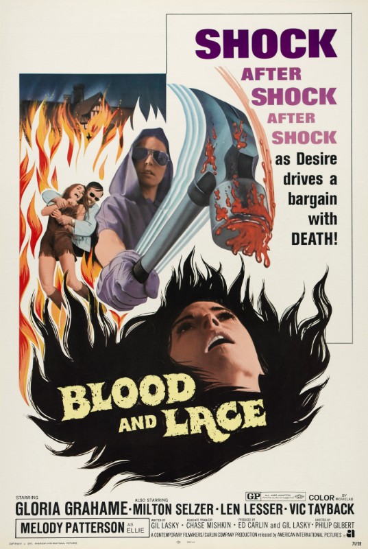 Repro 30x40cm - BLOOD AND LACE - U.S.