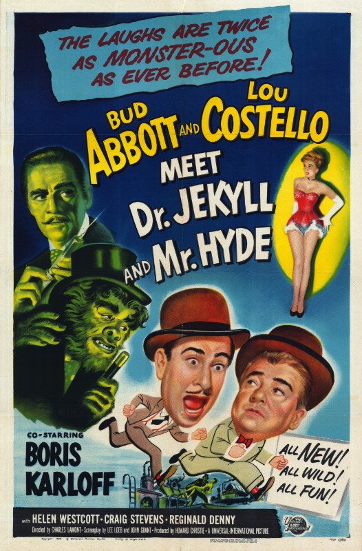 Repro 30x40cm - DEUX NIGAUDS CONTRE Dr. JEKYLL.. - U.S.