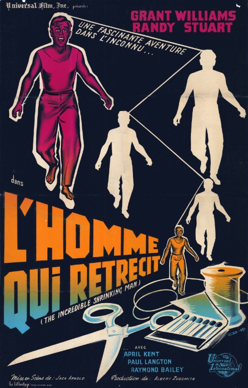Repro 30x40cm - HOMME QUI RETRECIT (l') - Française