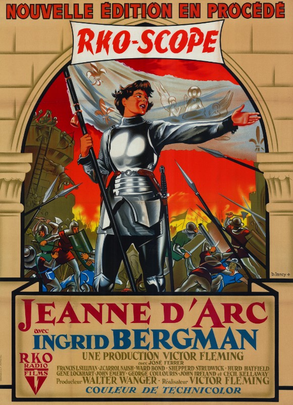 Repro 30x40cm - JEANNE D'ARC - Française