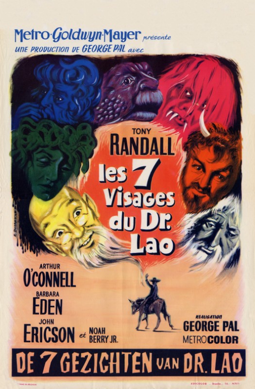 Repro 30x40cm - CIRQUE DU DOCTEUR LAO (le) - Belge