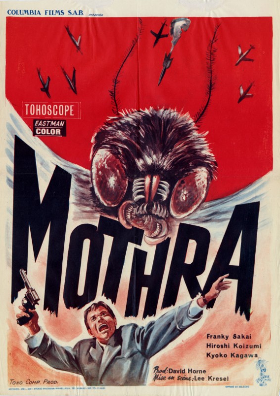 Repro 30x40cm - MOTHRA - Belge