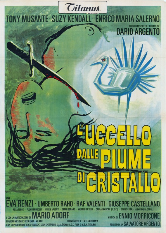 Repro 30x40cm - OISEAU AU PLUMAGE DE CRISTAL (l') - Italienne