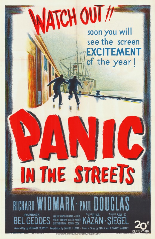 Repro 30x40cm - PANIQUE DANS LA RUE - U.S.