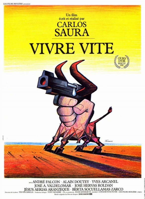 Affiche - VIVRE VITE - 120x160cm