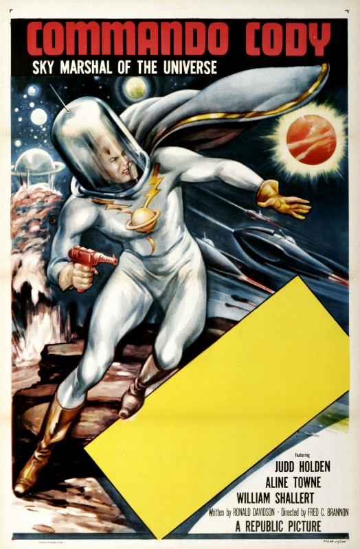 Repro 30x40cm - COMMANDO CODY SKY MARSHAL OF THE UNIVERSE - U.S.