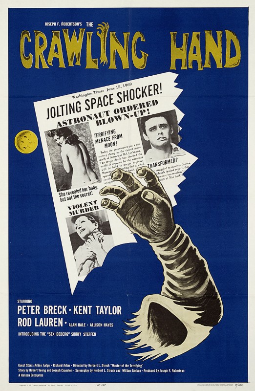 Repro 30x40cm - CRAWLING HAND (the) - U.S.