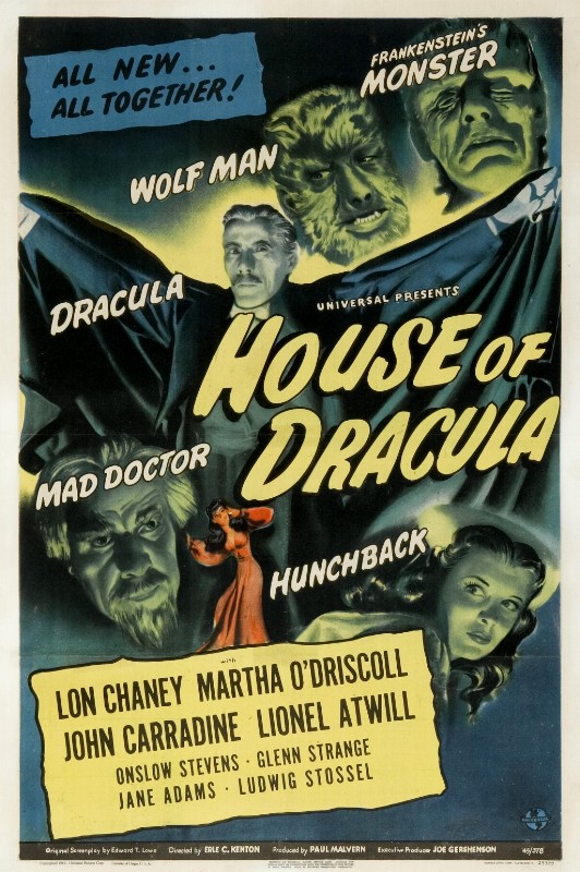 Repro 30x40cm - MAISON DE DRACULA (la) - U.S.