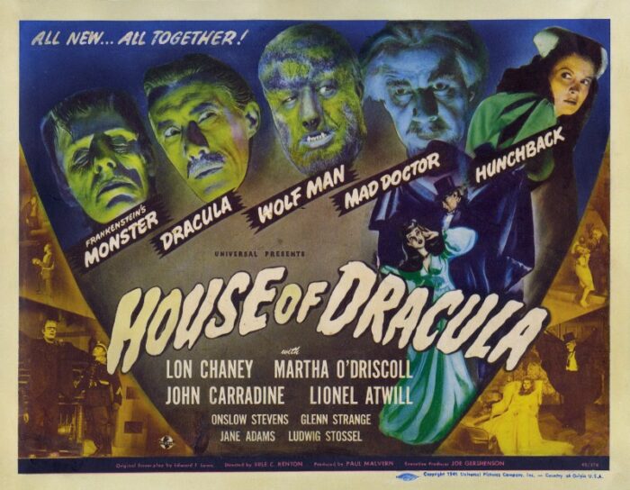 Repro 30x40cm - MAISON DE DRACULA (la) - U.S. B
