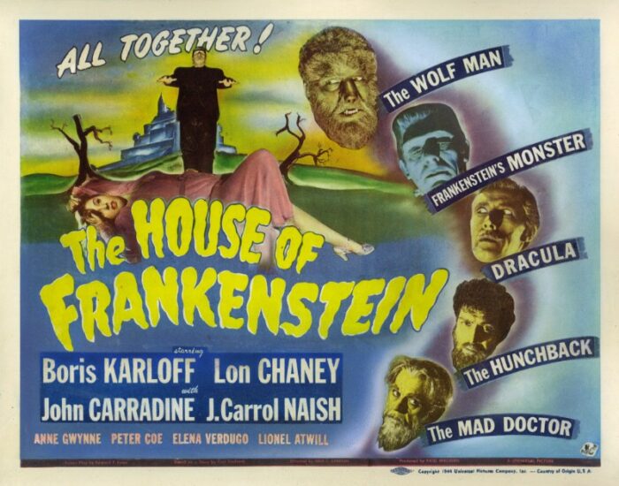 Repro 30x40cm - MAISON DE FRANKENSTEIN (la) - U.S.
